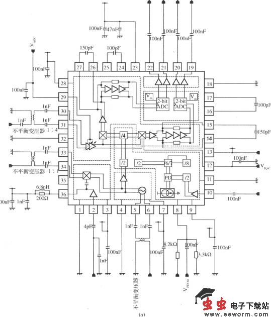 基于&mu;PB1008K的GPS接收机射频前端电路