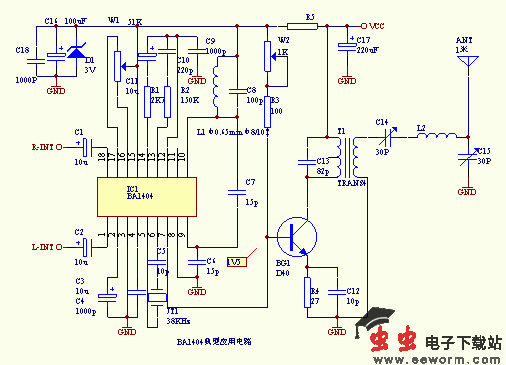 60H脉冲发生器电路