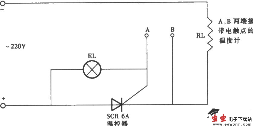 实用温控器电路