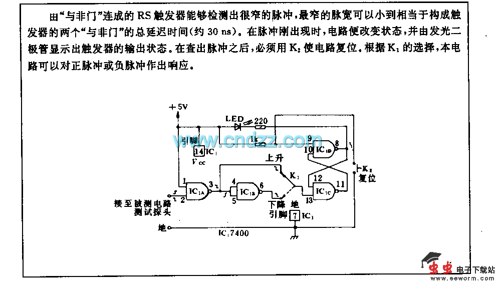 高速TTL探头电路