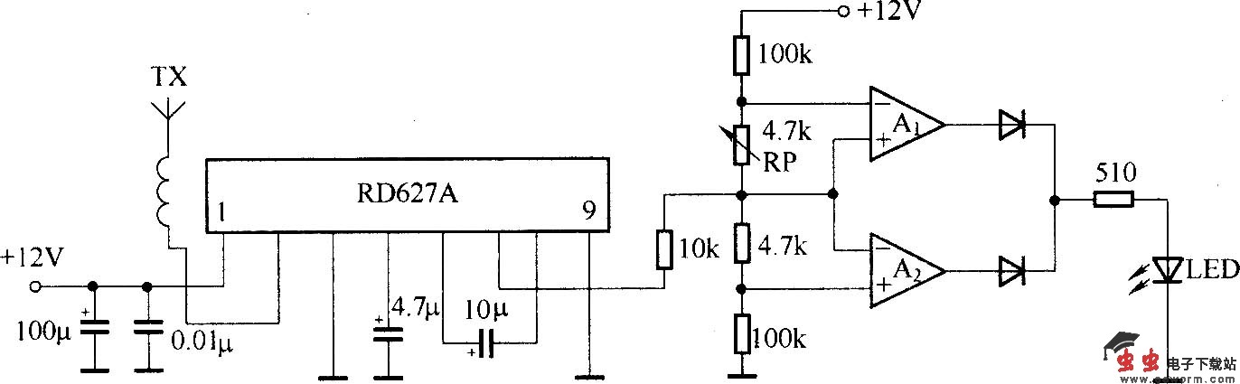 微波传感模块RD627A的应用