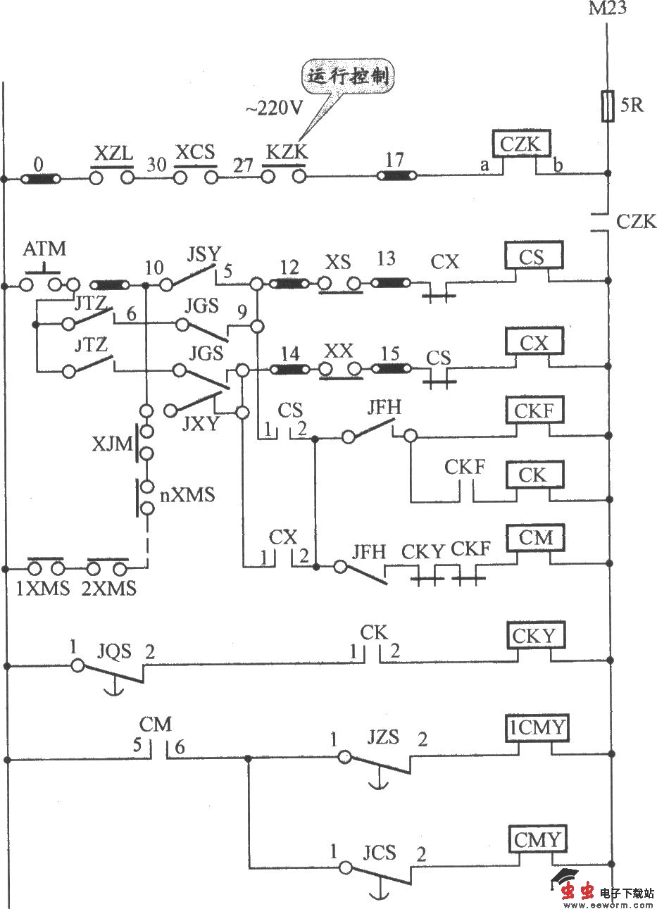 JHo-751半自动货梯控制柜