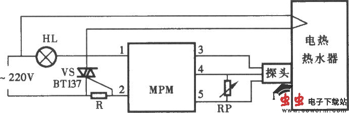 采用MPM模块制成的大功率温度控制电路