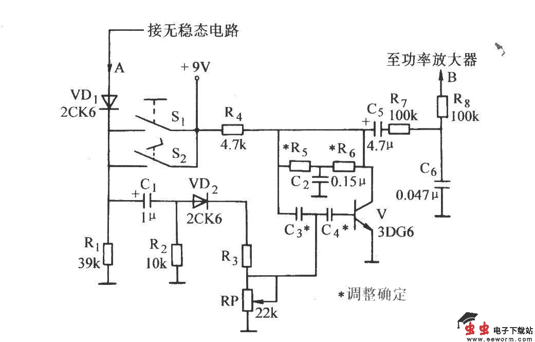 鼓声振荡电路