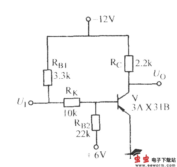 晶体管低速开关电路