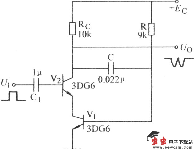 电容负反馈锯齿波电路(二)
