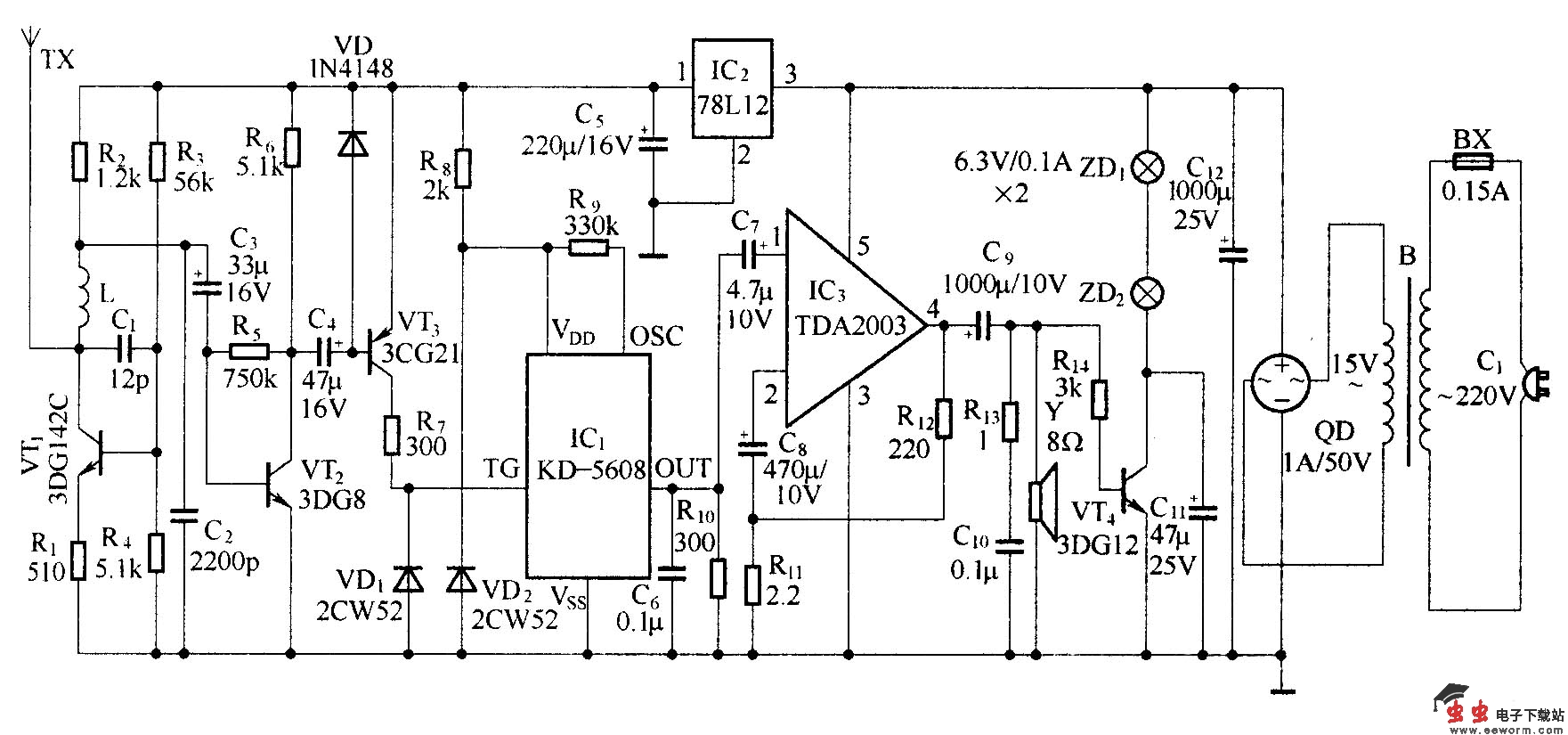 微波防盗报警器2