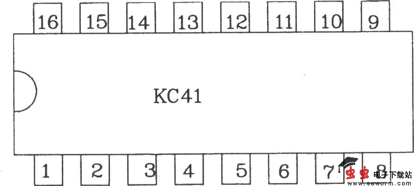 六路双脉冲形成器KC41应用电路图