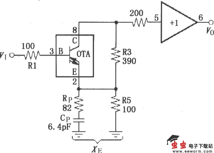 OPA660宽带跨导型运算放大和缓冲器