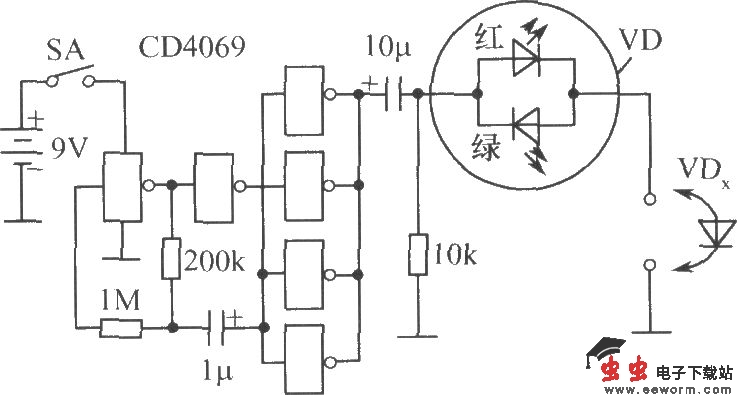 二极管快速分选器电路