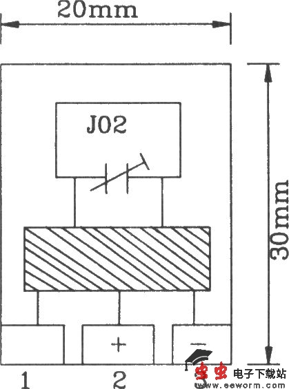 由F03/J02B构成的遥控编码发射、解码接收电路图