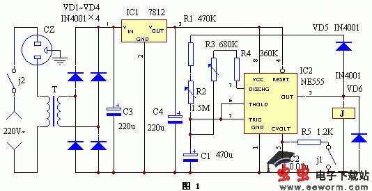 电冰箱温控器代用装置