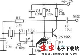 50～500kHz晶体振荡器