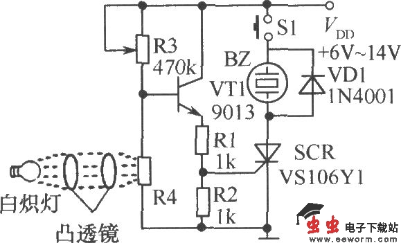 光束阻断报警器