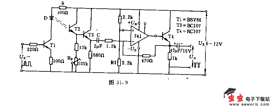 脉冲控制光栅电路