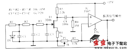 稳幅RC称相振荡器