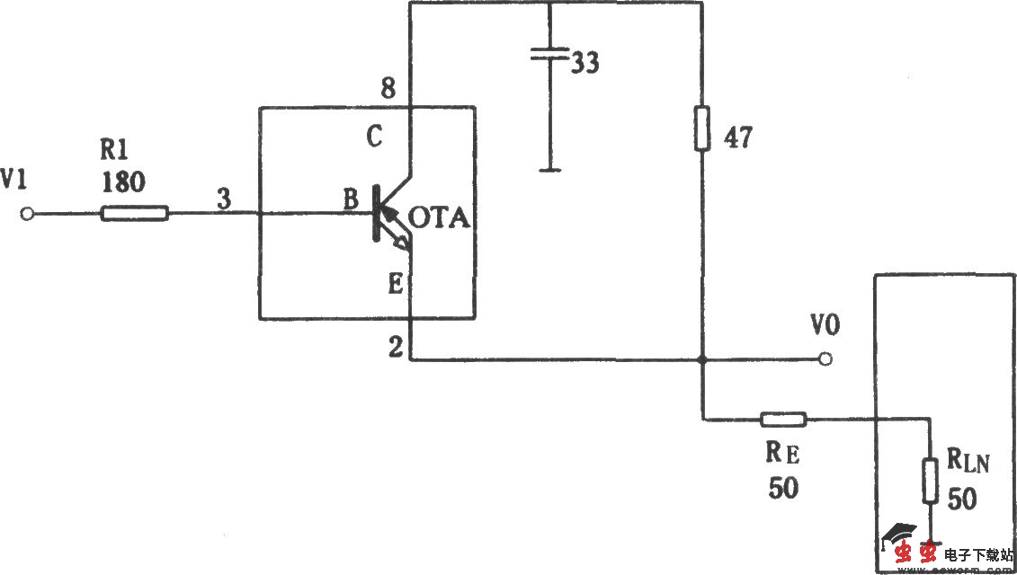 极宽带大电流缓冲器