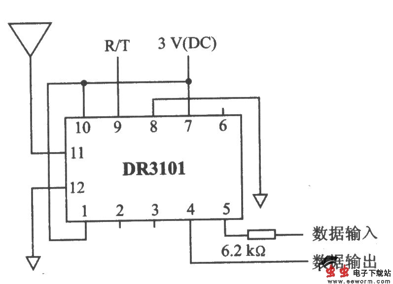 DR3101 00K/ASK 315 MHz收发器