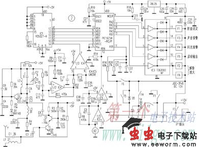 《PIC单片机控制的遥控防盗报警器》相关图片 PIC单片机控制的遥控防盗报警器