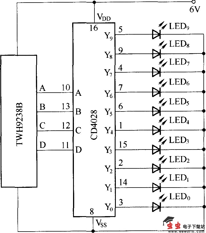 水位检测遥测电路