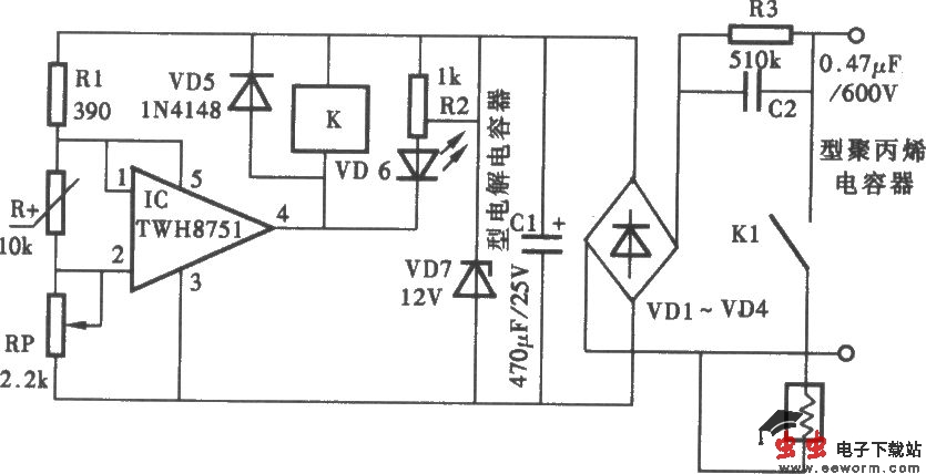 实用的恒温控制器电路
