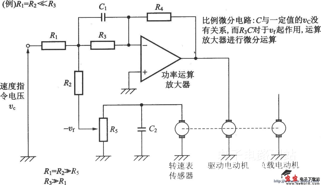 速度控制电路例