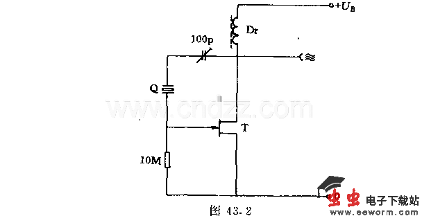 简单的单场效应晶体管振荡器电路