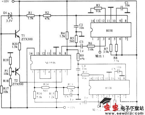 锁定900的正弦一余弦振荡器