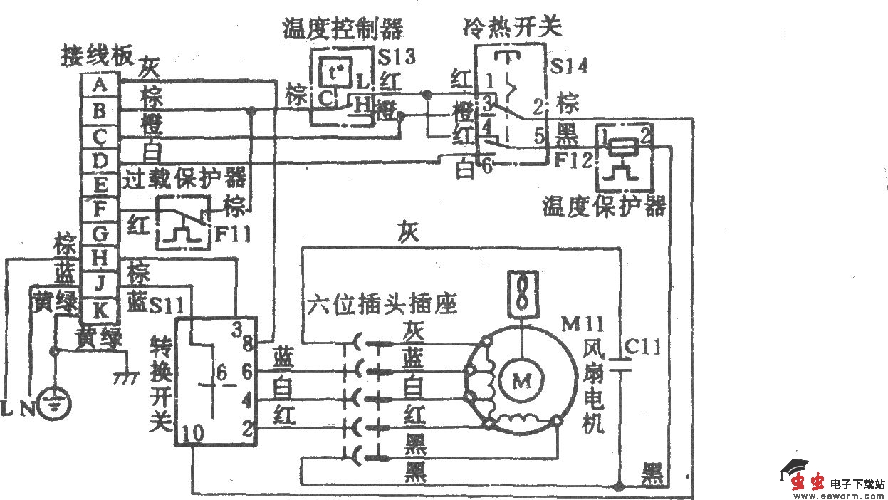 宝花牌KFR-35L分体式空调器
