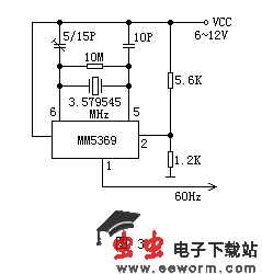 60H脉冲发生器电路