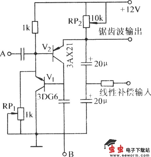 同步调整锯齿波电路