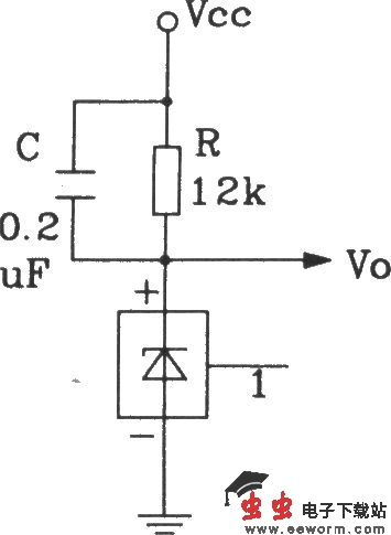 TSV型温度传感器典型应用电路