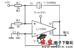 1～10MHz晶体振荡器
