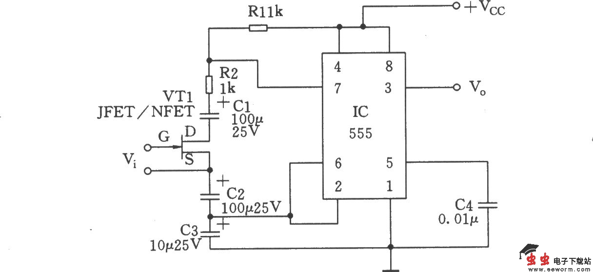 压控占空周期振荡器