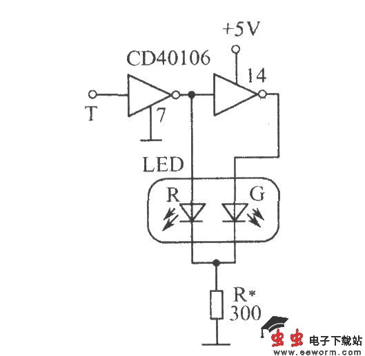 逻辑电平测试电路