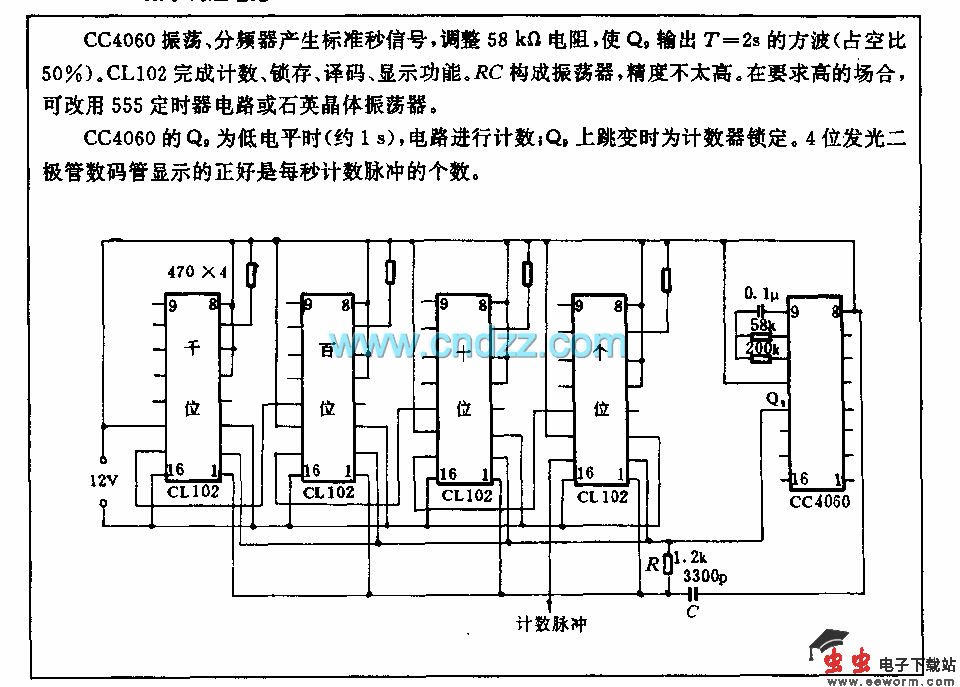 数字测速电路