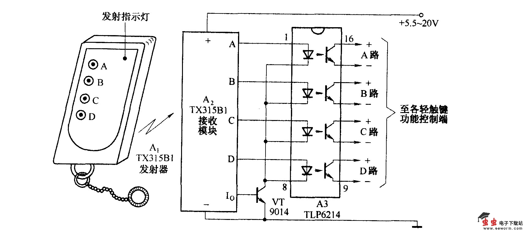 通用家电遥控器