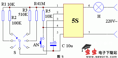 照相曝光定时器