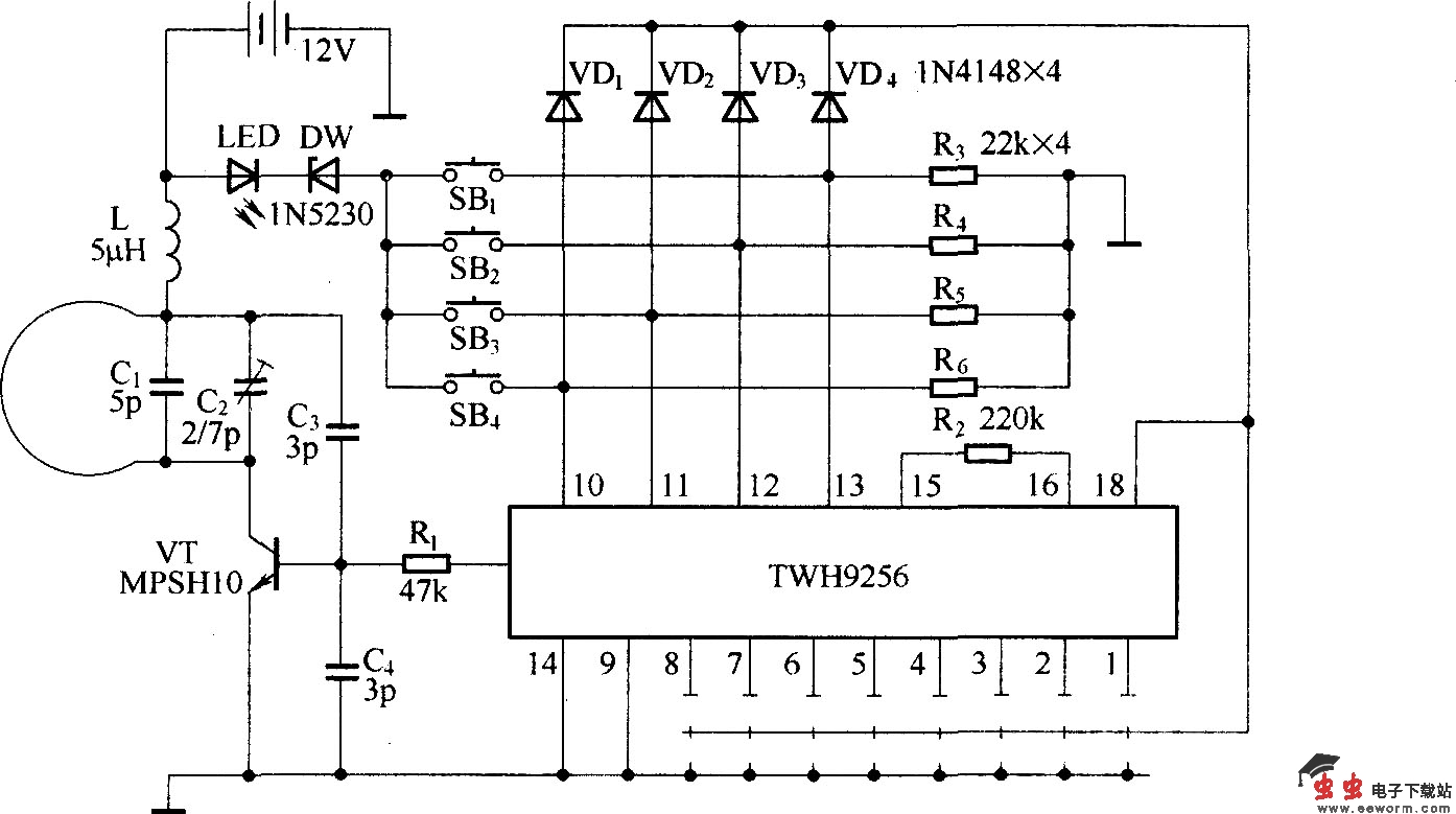 电动单梁吊车遥控器