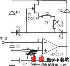 0.5～25kHz三角波振荡器