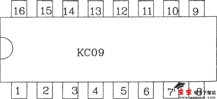 可控硅移相触发器KC09长脉冲应用电路图