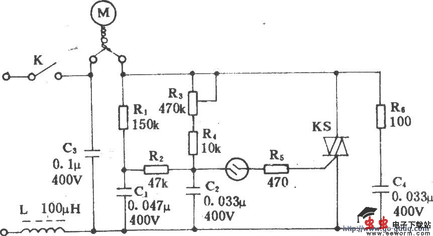 电风扇无级调速器