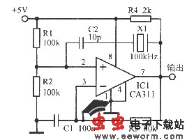 100kHz晶体振荡器