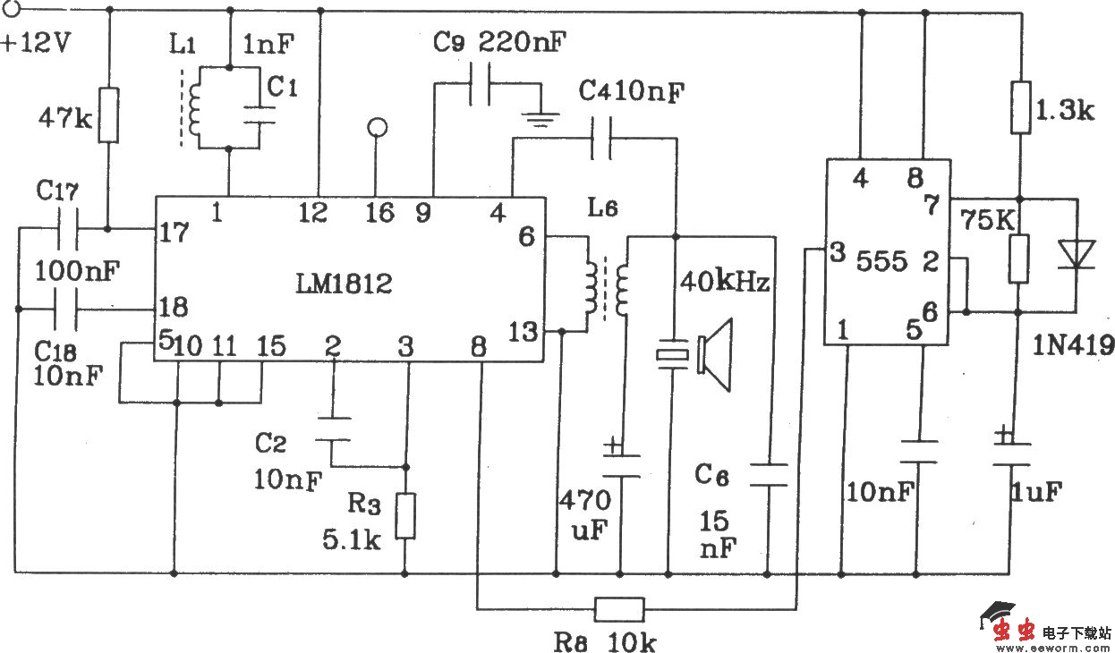 LMl812构成0～6m测距电路