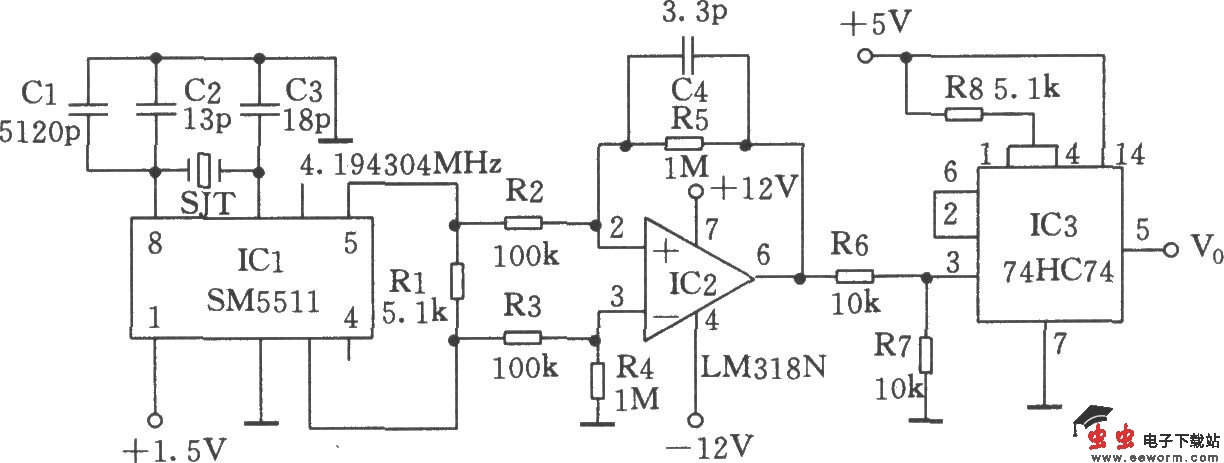 精确的秒脉冲信号产生器