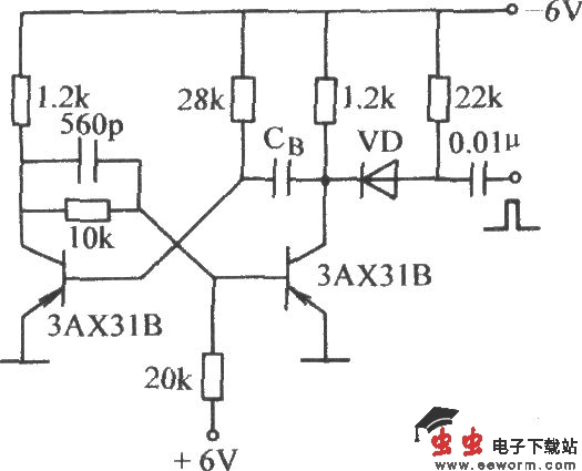 低速单稳态电路