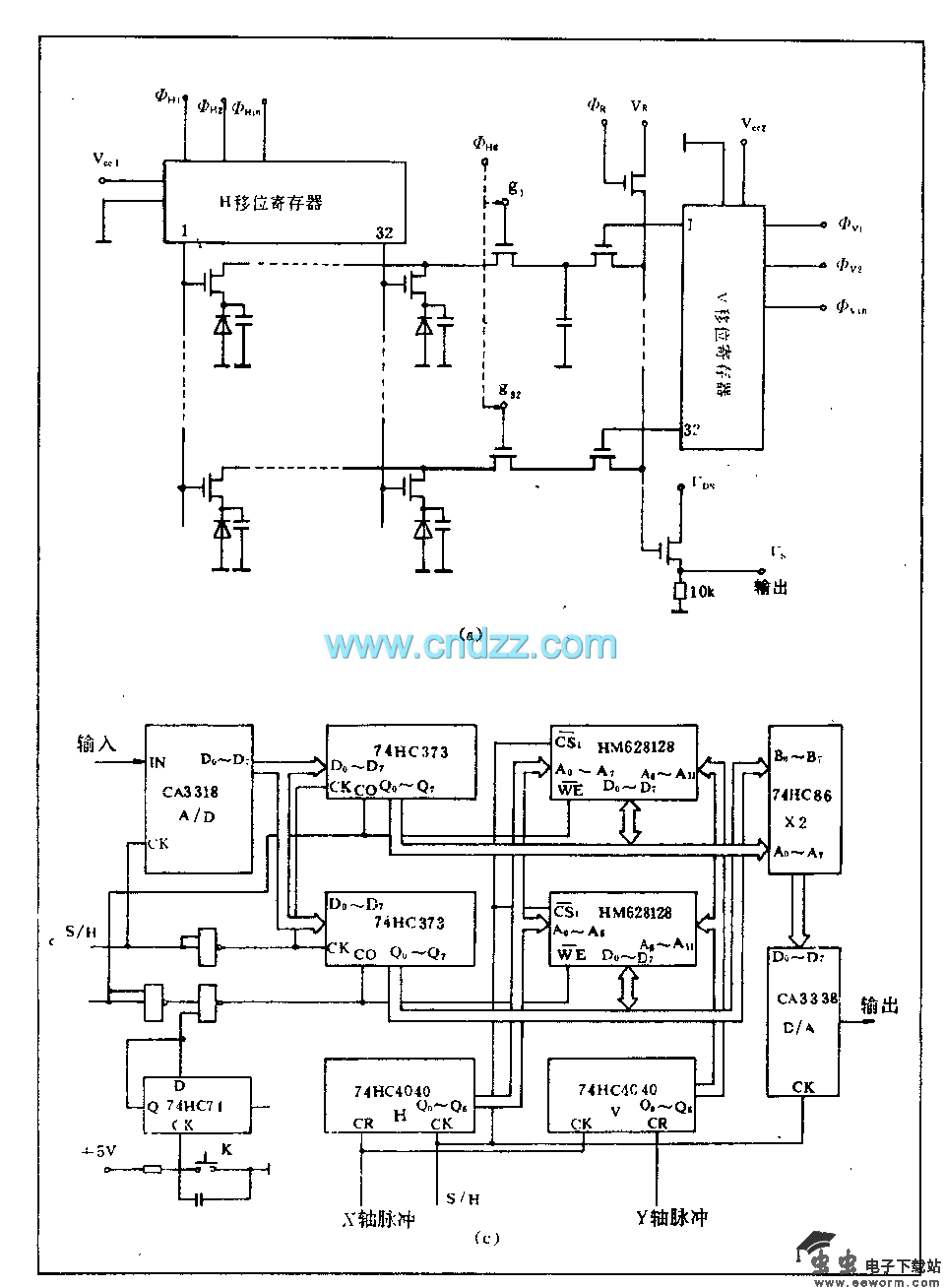 MOS图象传感器示波器成家电路