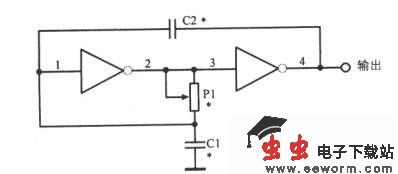 电位器控制的数字式振荡器