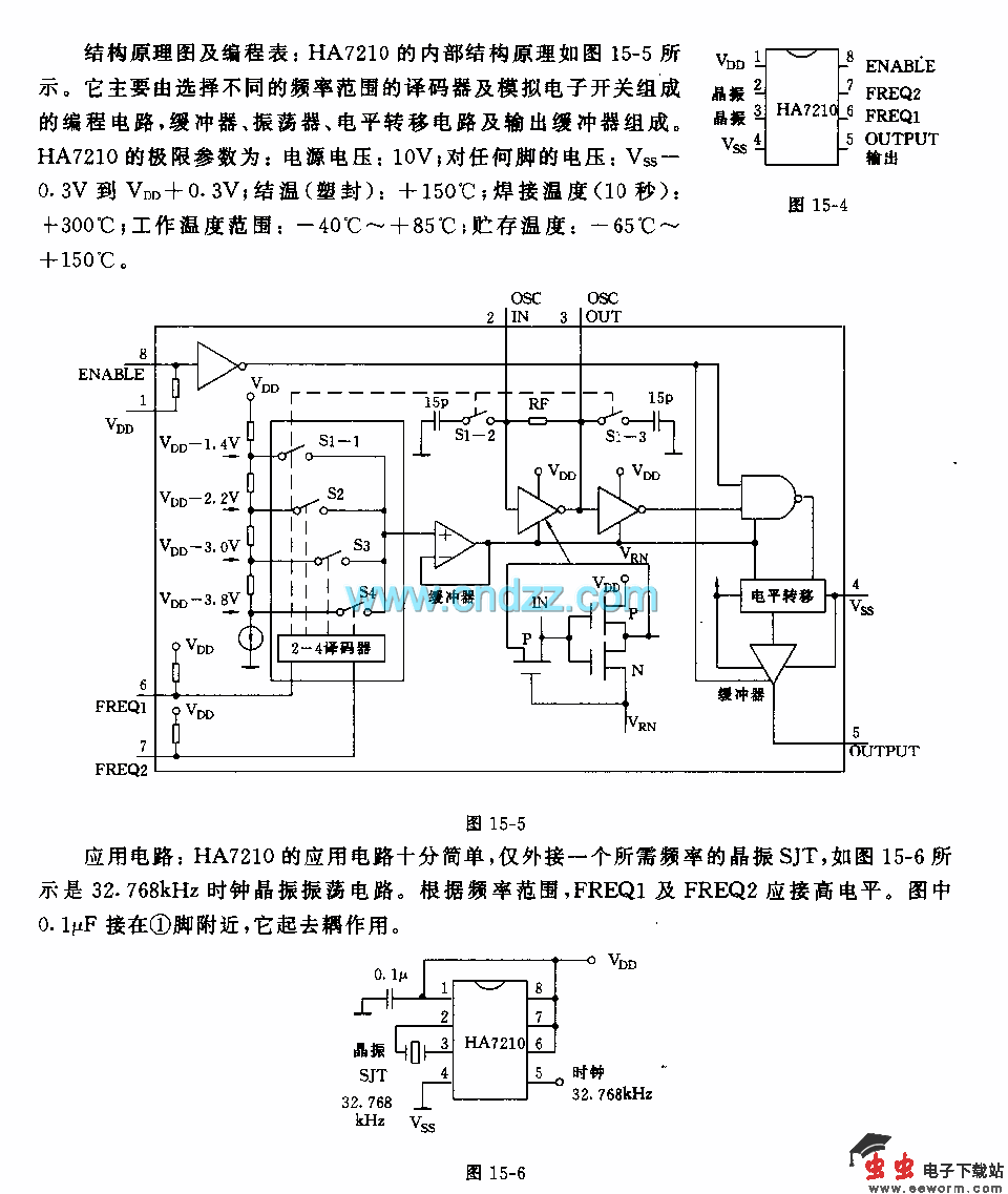 低电压、低功耗、可编程晶体振荡电路