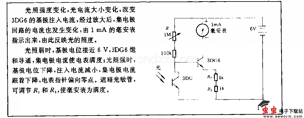 照相光度计电路